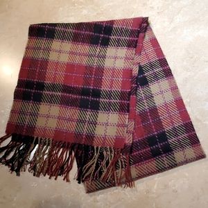 Better than Cashmere Plaid Acrylic Long Scarf
